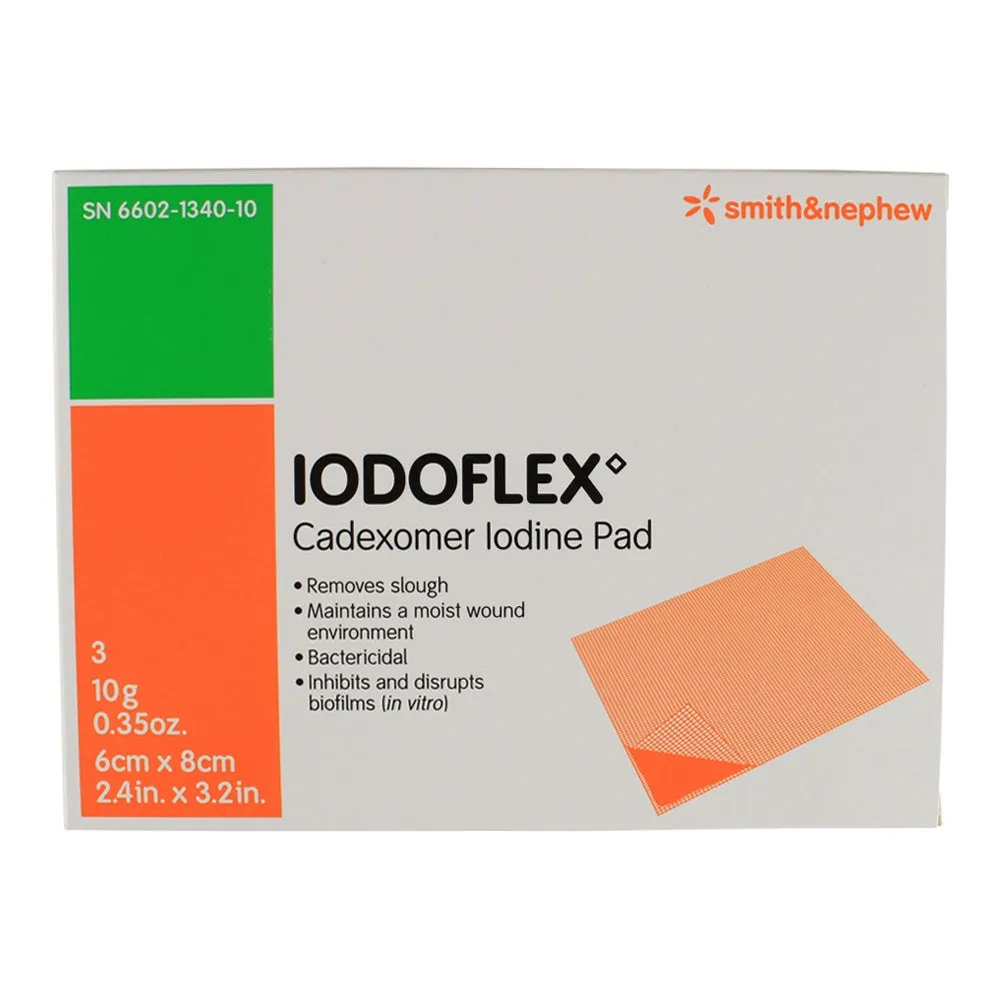 Iodoflex 0.9% Cadexomer Iodine Pads - 5G/10G/17G - Image 3