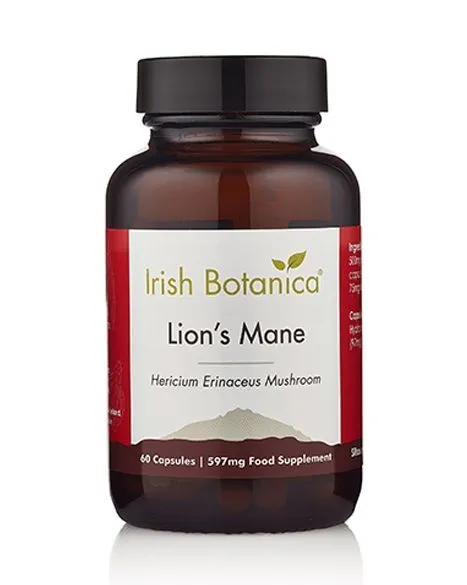 Irish Botanica Lions Mane Mushroom - 60 Capsules