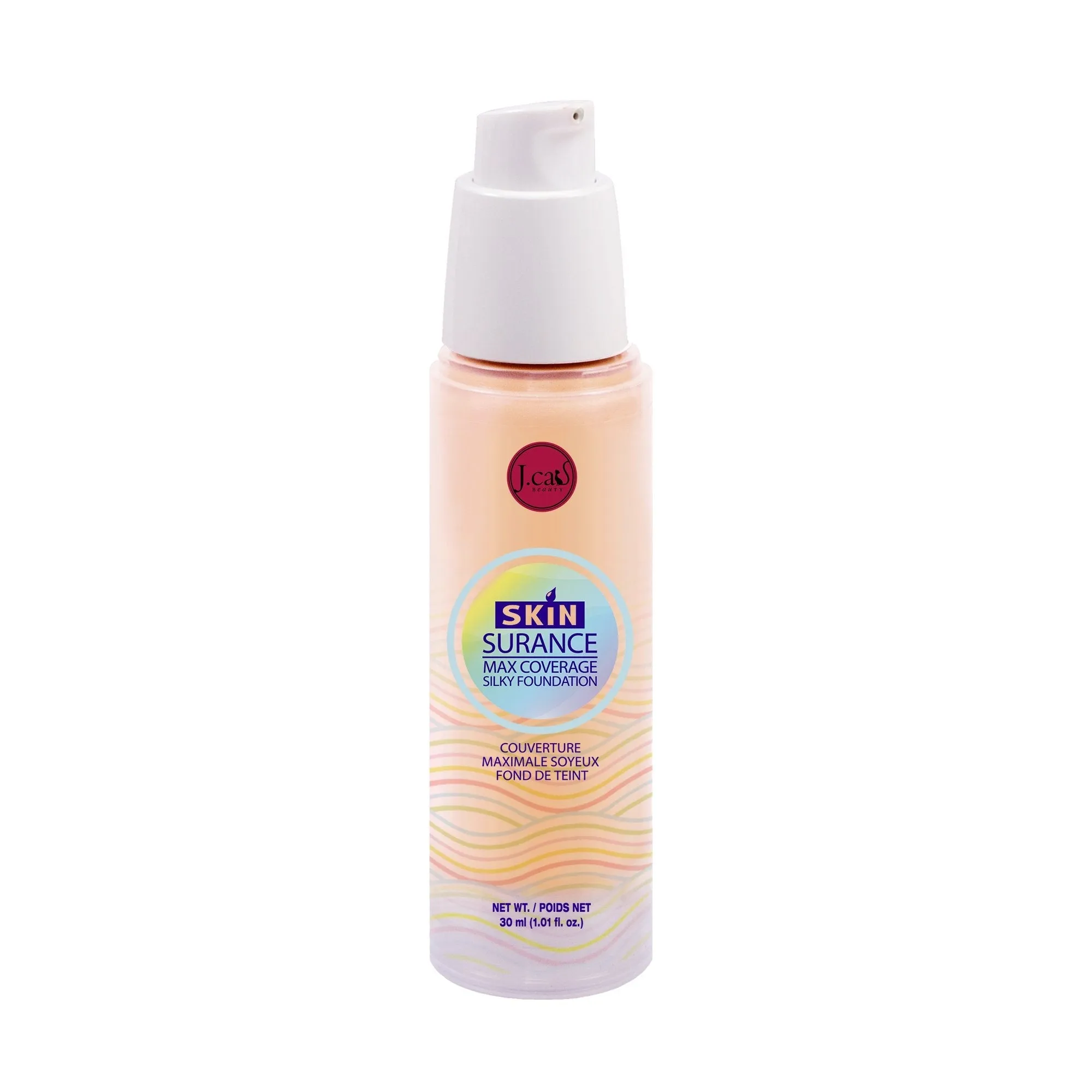 J. Cat Beauty Skinsurance Max Coverage Silky Foundation Bisque