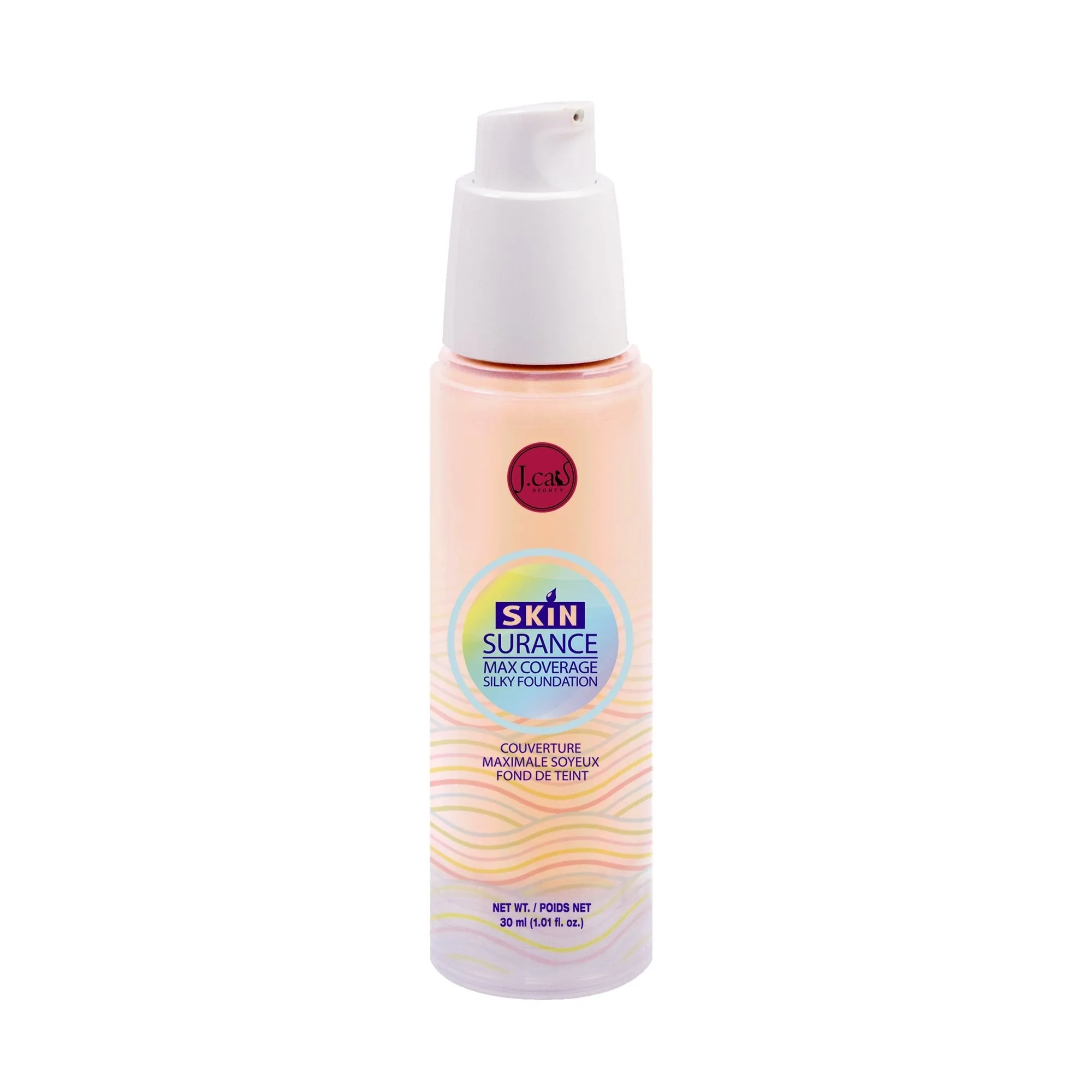 J. Cat Beauty Skinsurance Max Coverage Silky Foundation Pearl