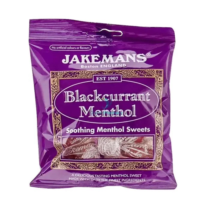 Jakemans Blackcurrant Menthol Soothing Sweets - 73G