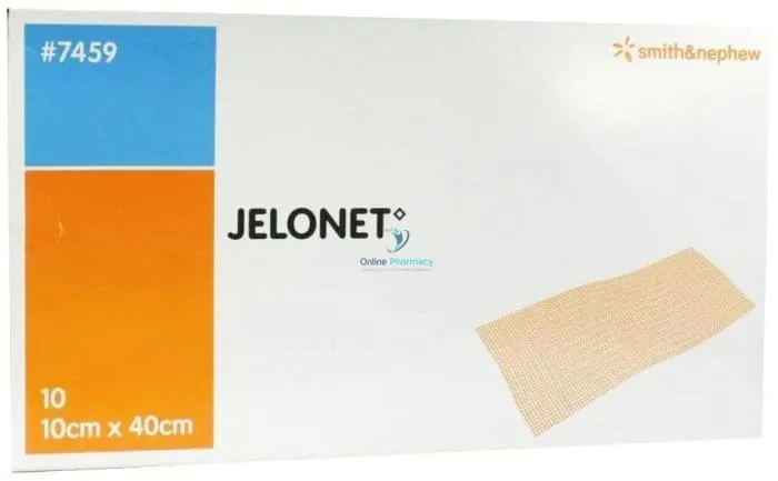 Jelonet Wound Dressings - 10cm x 40cm (10 pack)