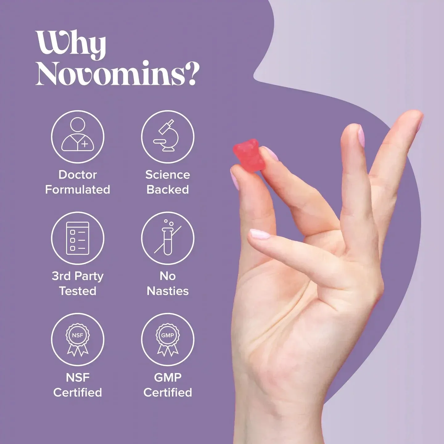 Novomins Kids Magnesium Gummies - Image 8