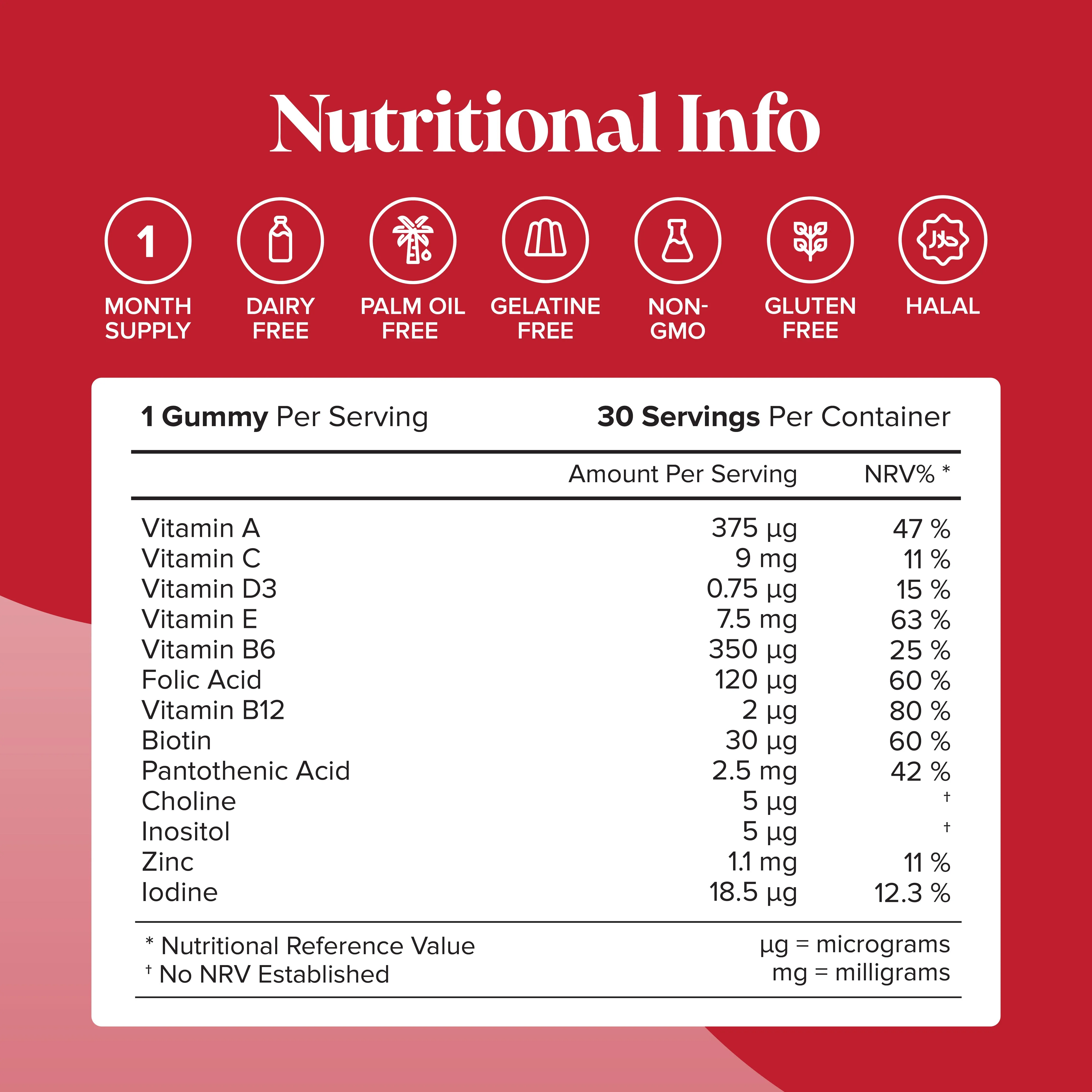 Novomins Kids Multivitamin Gummies - 30 Pack - Image 8