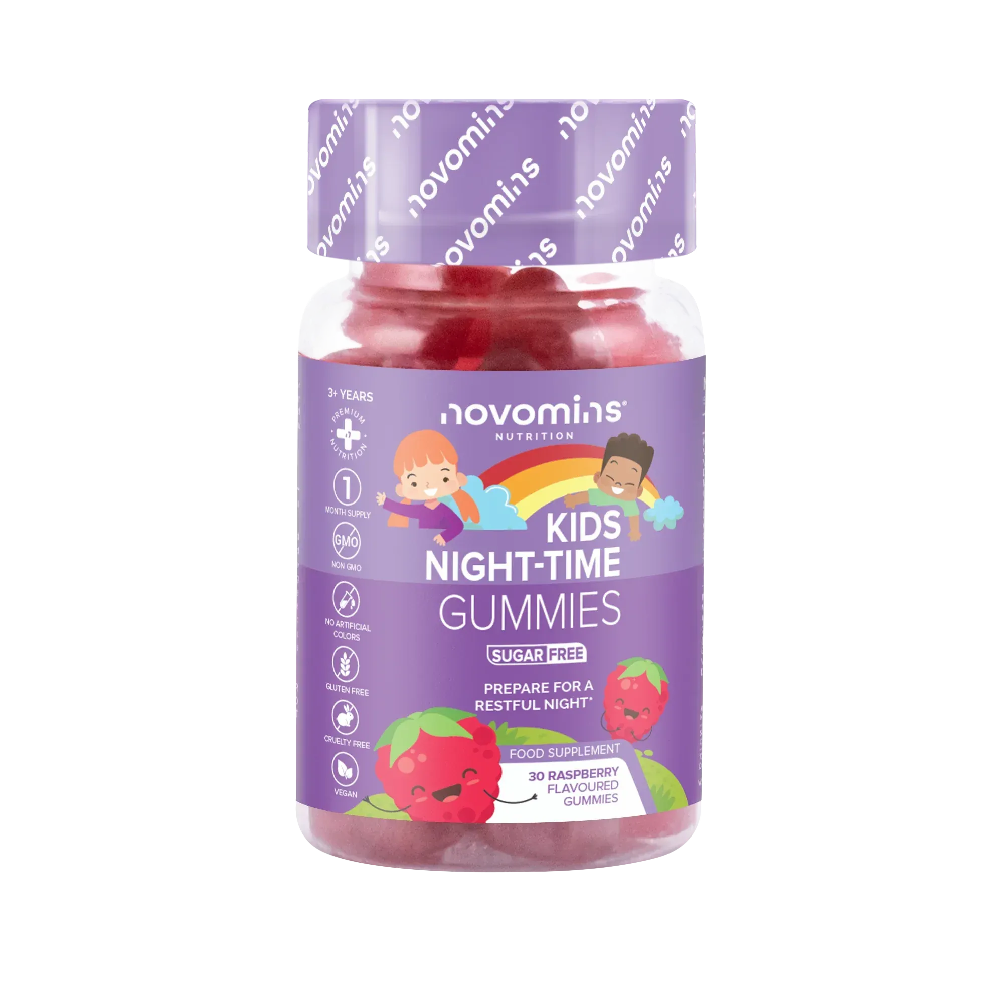 Novomins Kid's Night Time Gummies - 30 Pack