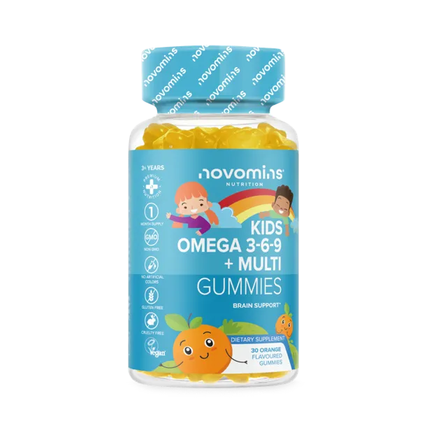 Novomins Kids Omega 3-6-9 Gummies - 30 Pack
