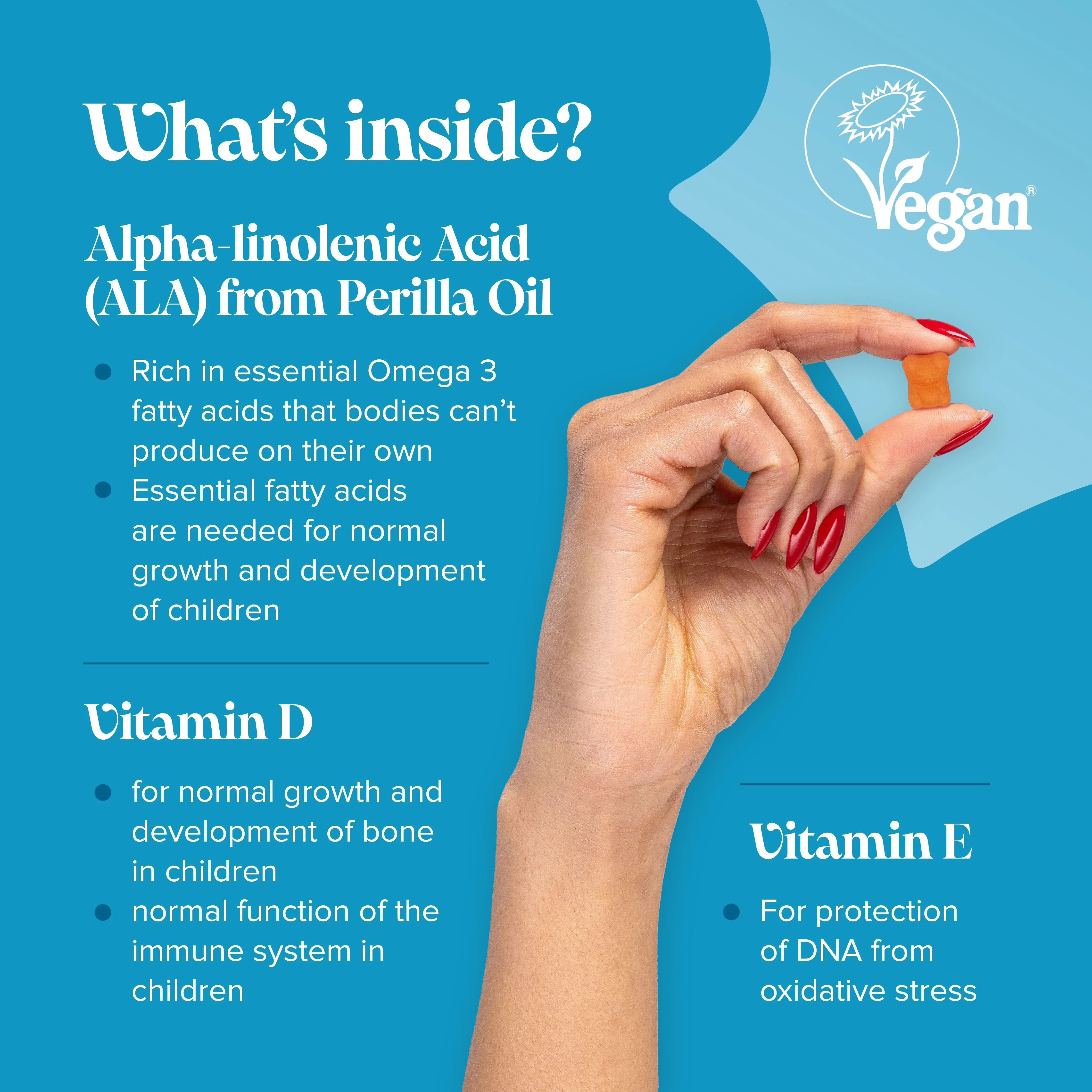 Novomins Kids Omega 3-6-9 Gummies - 30 Pack - Image 3