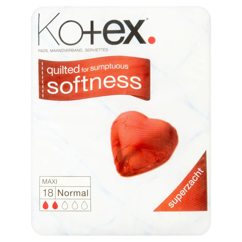 Kotex Maxi Normal - 18 Pack