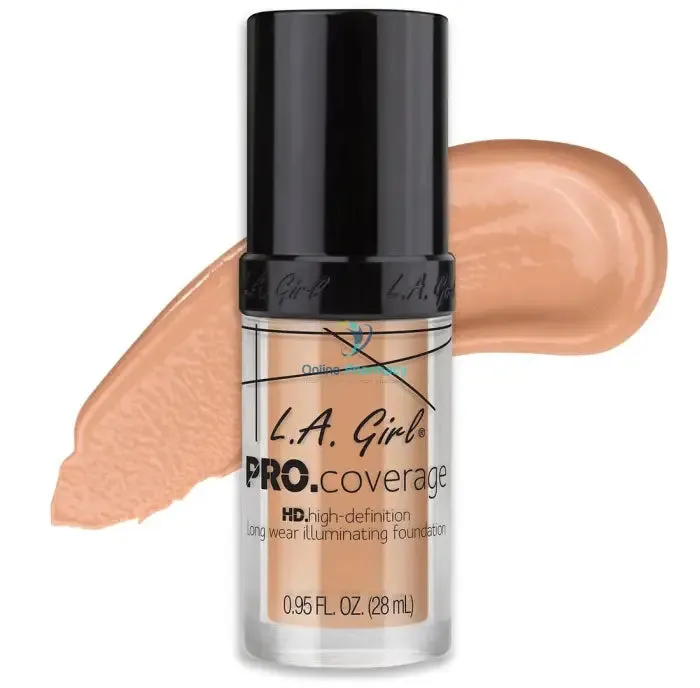 LA Girl Pro Coverage Foundation - GLM643 Porcelain