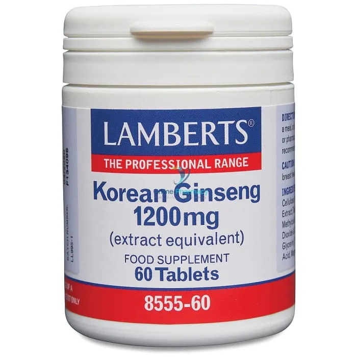 Lamberts Korean Ginseng 1200mg - 60 Pack