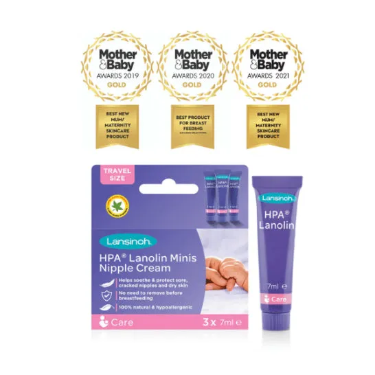 Lansinoh Lanolin Cream Minis - 3x7ml