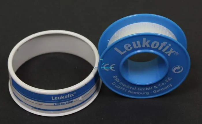 Leukofix Clear Easy Tear Adhesive Tape - 1.25cm x 5m