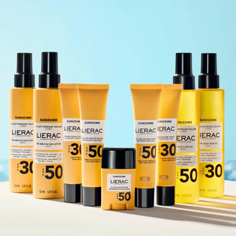 Lierac SUNISSIME The Tinted Velvety Sun Fluid SPF30 40ml - Image 2