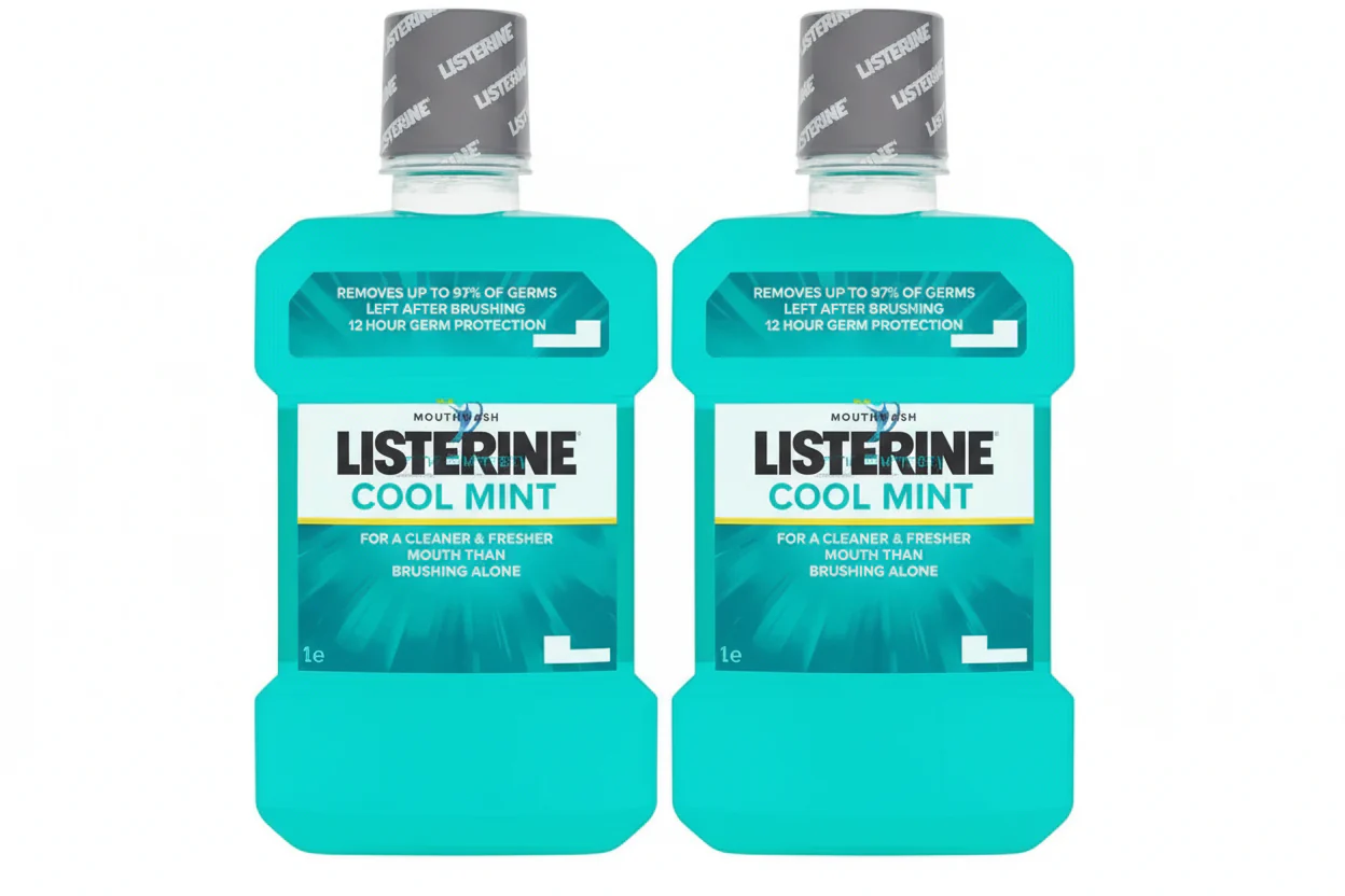 Listerine Cool Mint Mouthwash - 1L