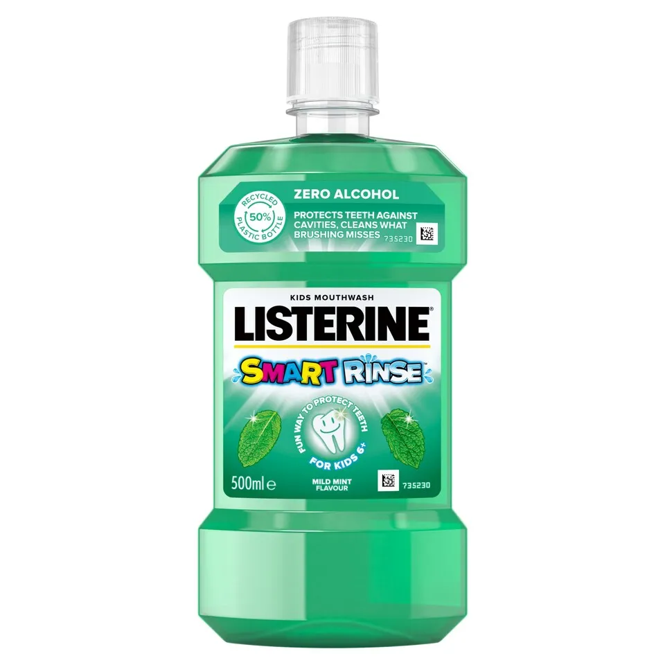 Listerine Smart Rinse Mild Mint - 500ml