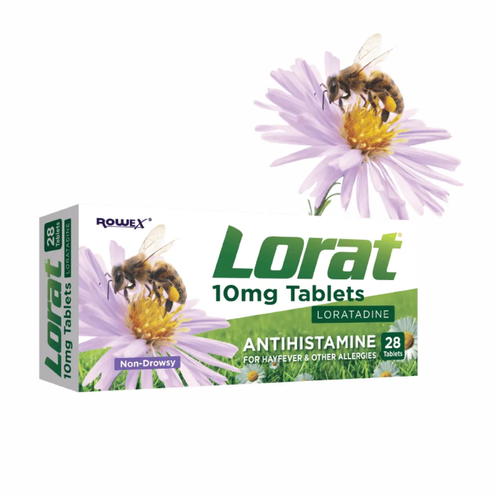 Lorat 10mg Loratadine Tablets - 28 pack - Image 2
