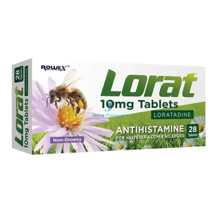 Lorat 10mg Loratadine Tablets - 28 pack - Image 3