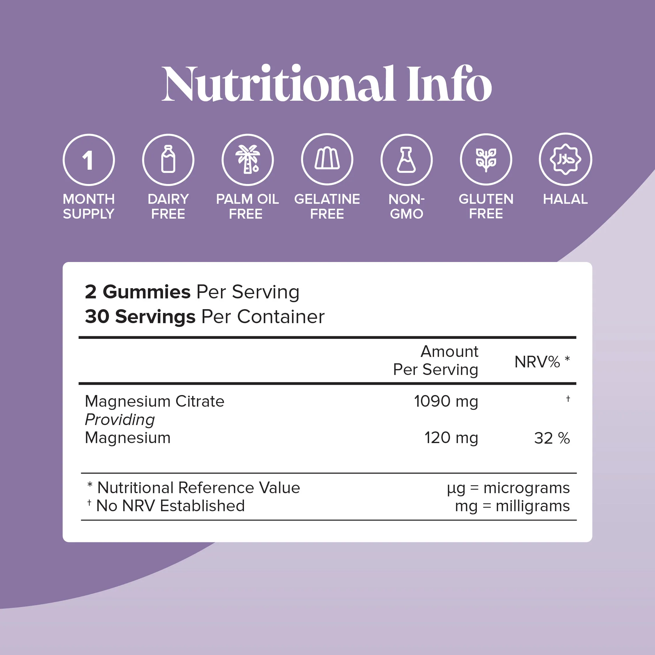Novomins Magnesium Sugar-Free Gummies - 60 Pack - Image 7