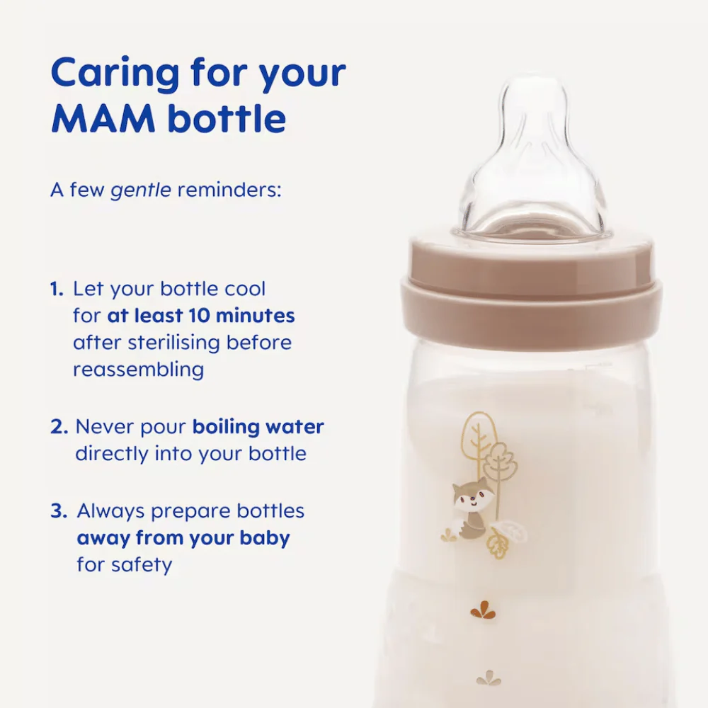 MAM Easy Start Anti-Colic Triple Pack Bottles 260ml 2+ Months - Image 2