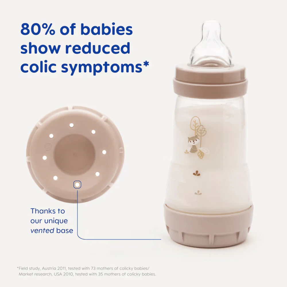 MAM Easy Start Anti-Colic Triple Pack Bottles 260ml 2+ Months - Image 4