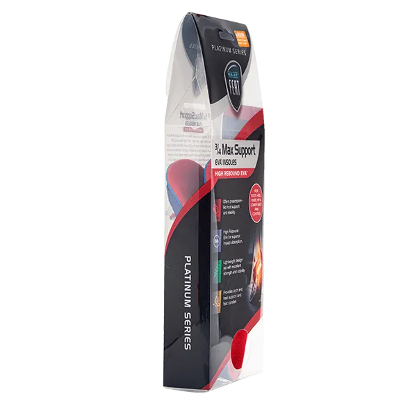 Platinum Series Maximum Foot Support 3/4 Insole - 1 Pair - Image 3
