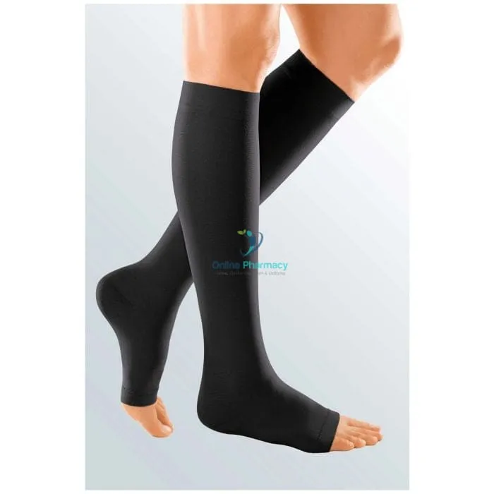 Medi European Duomed Regular Class 2 Knee Length Open Toe Compression Stockings (23-32mmHg)