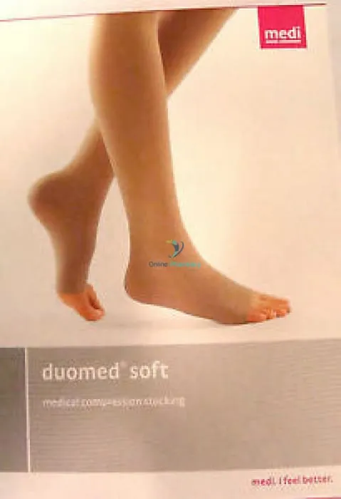Medi British Standard Duomed Soft Class 1 Knee Length Compression Stockings (14-17mm Hg)