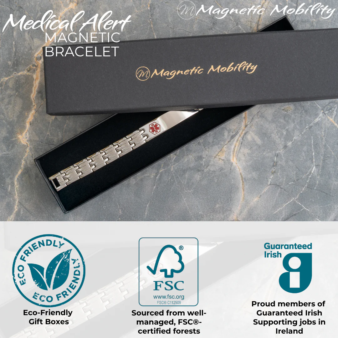 Medical Alert 4in1 Magnetic bracelet - Image 2