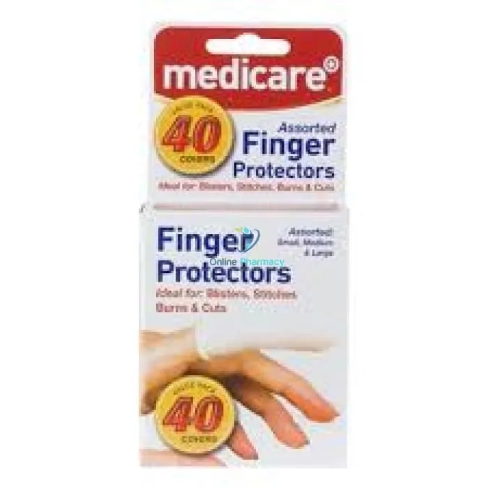 Medicare Finger Cots S/M/L (Pk 40)