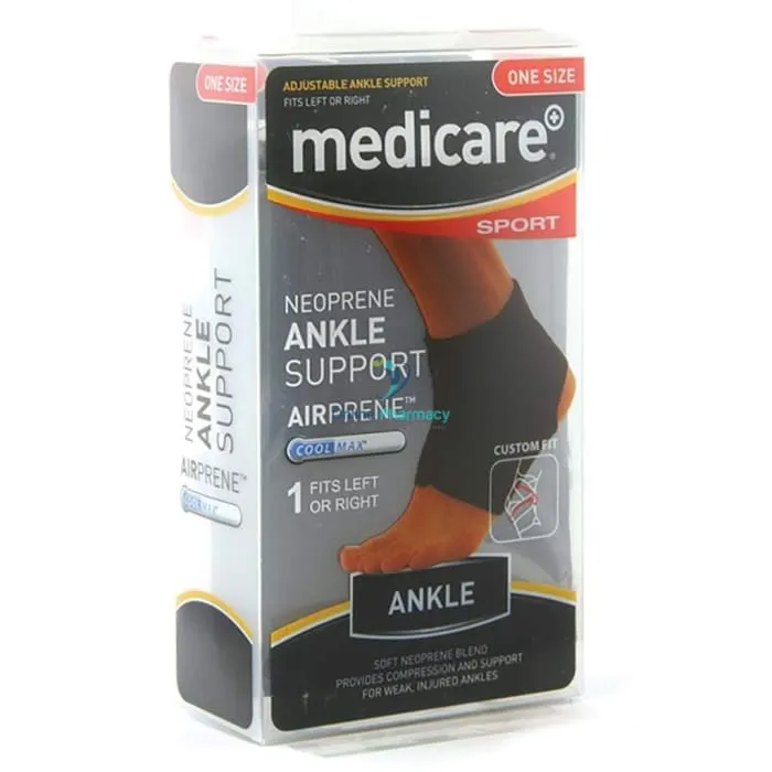 Medicare Neoprene Ankle Support - One Size Fits All