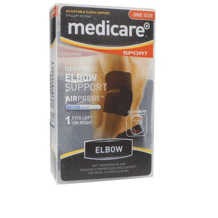 Medicare Sport Neoprene Elbow Support - One Size Fits All