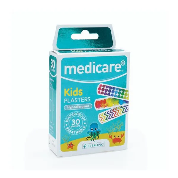 Medicare Waterproof Kids Plasters 30`S - Image 3
