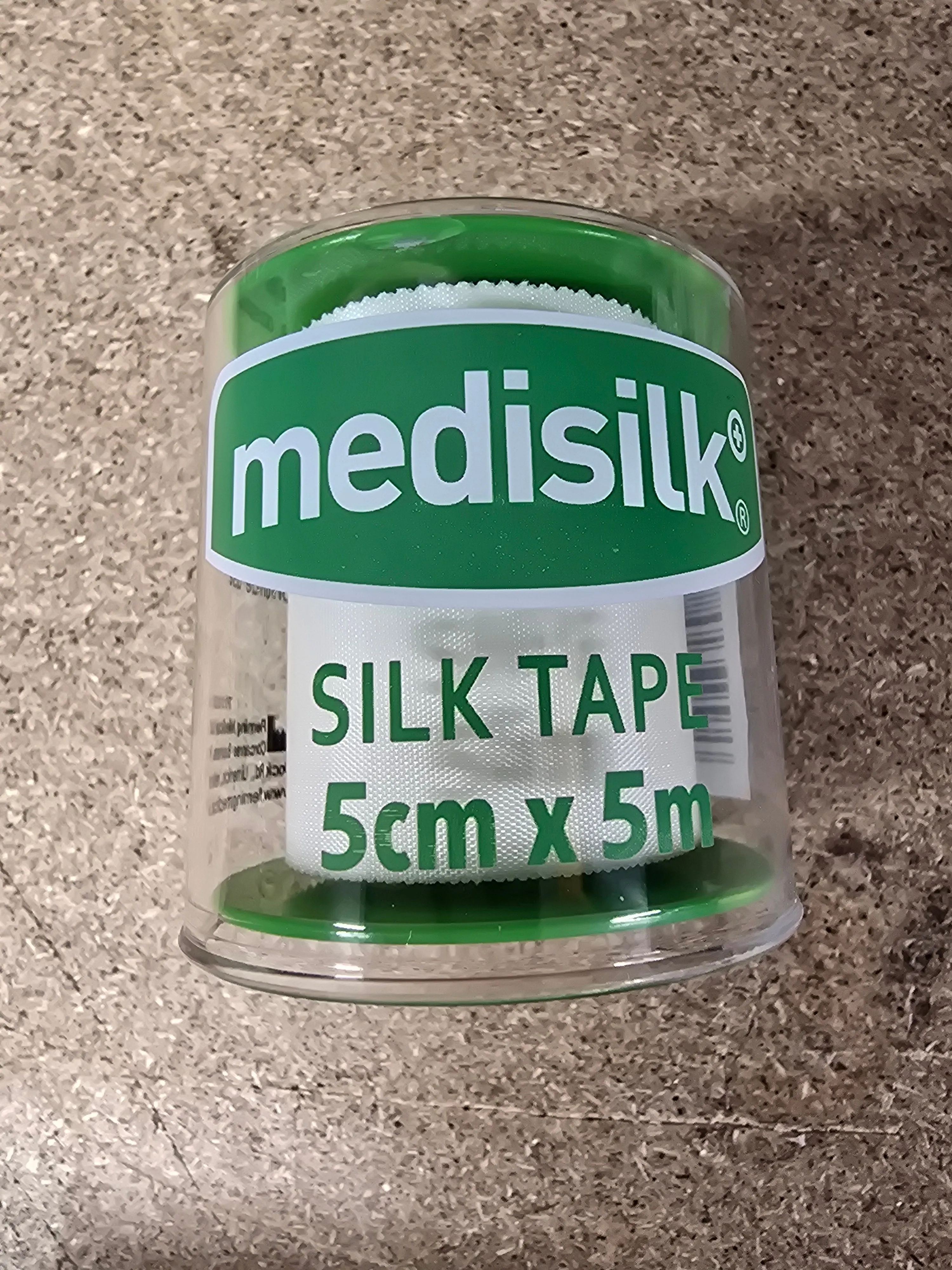 Medisilk Tape Hypoallergenic Tape 5cm x 5m - Image 2