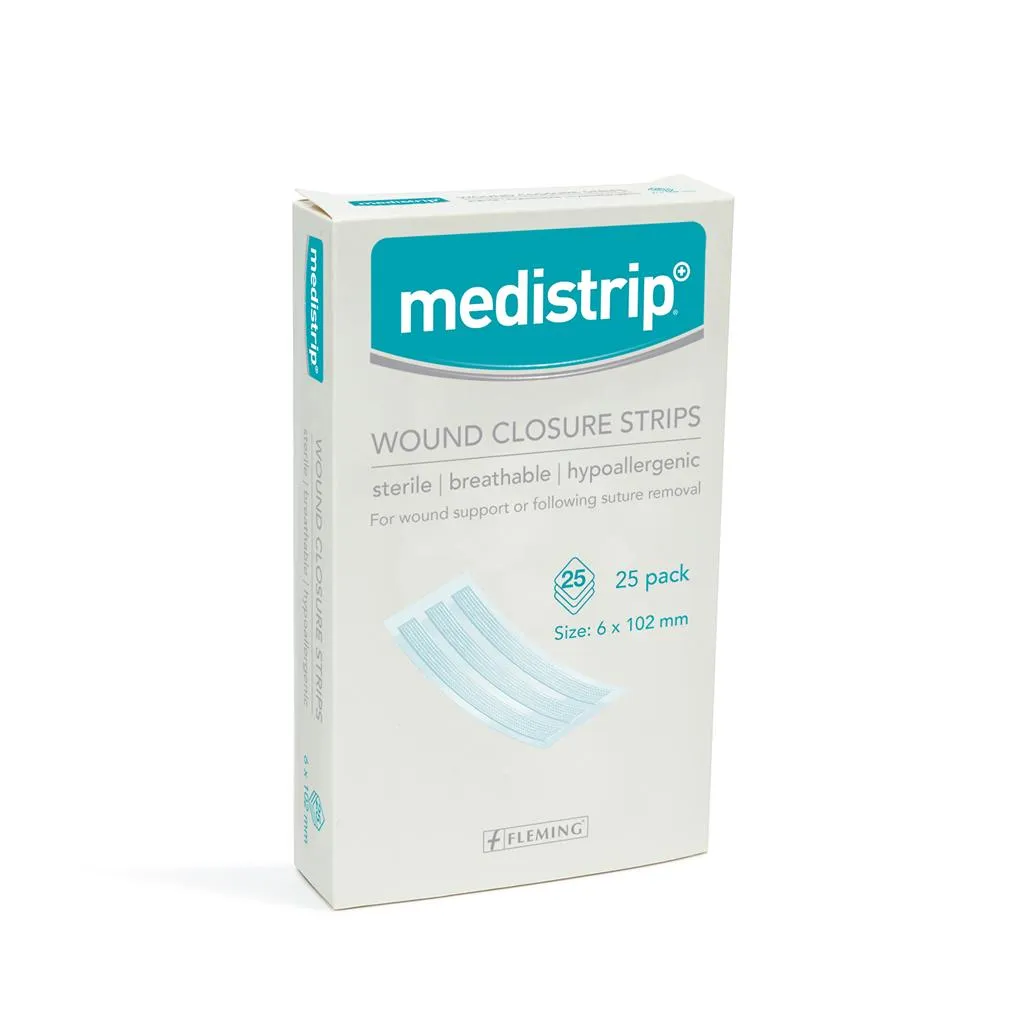 Medistrip Wound Closure Strips - 25 Pack - Image 2