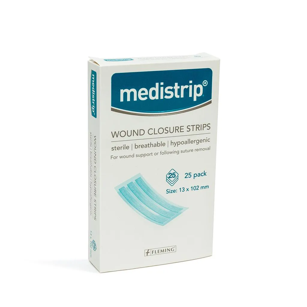 Medistrip Wound Closure Strips - 25 Pack - Image 3