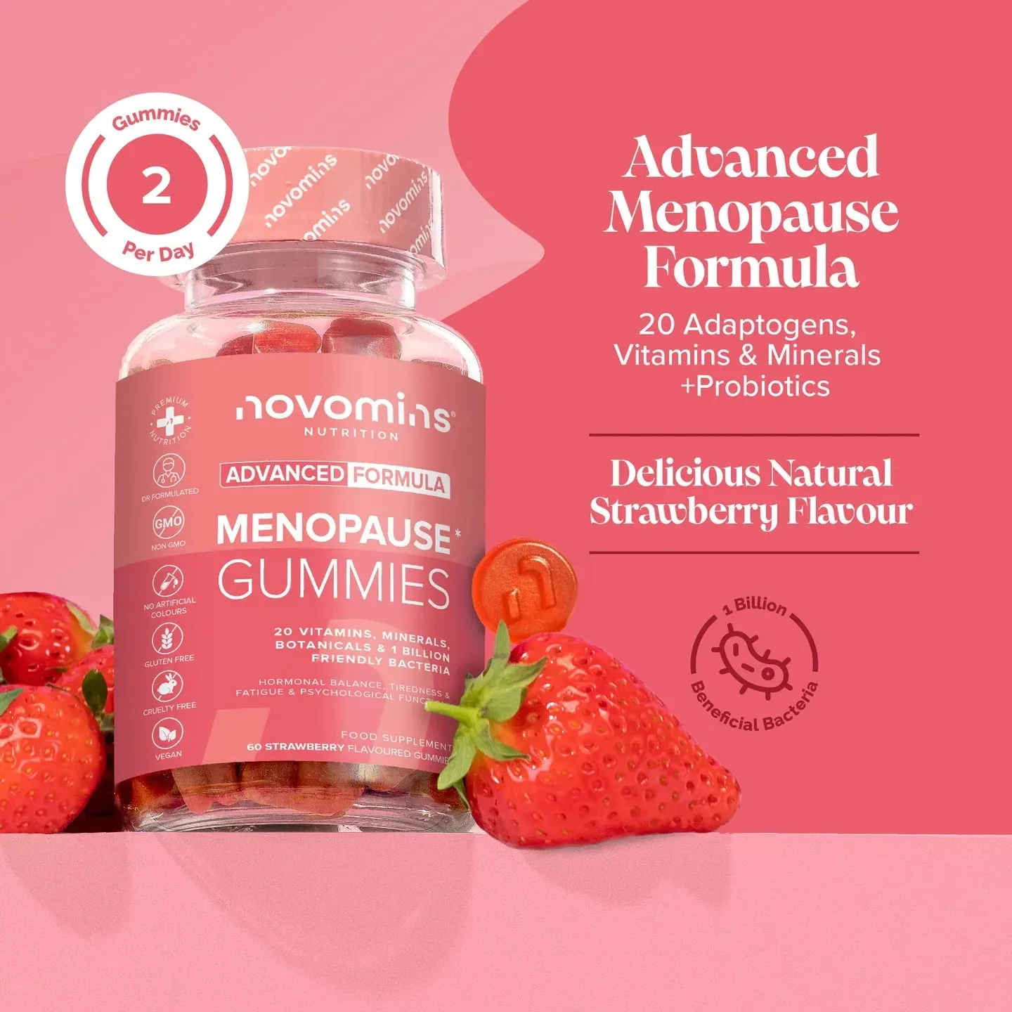 Novomins Menopause Gummies - 60 Pack - Image 11