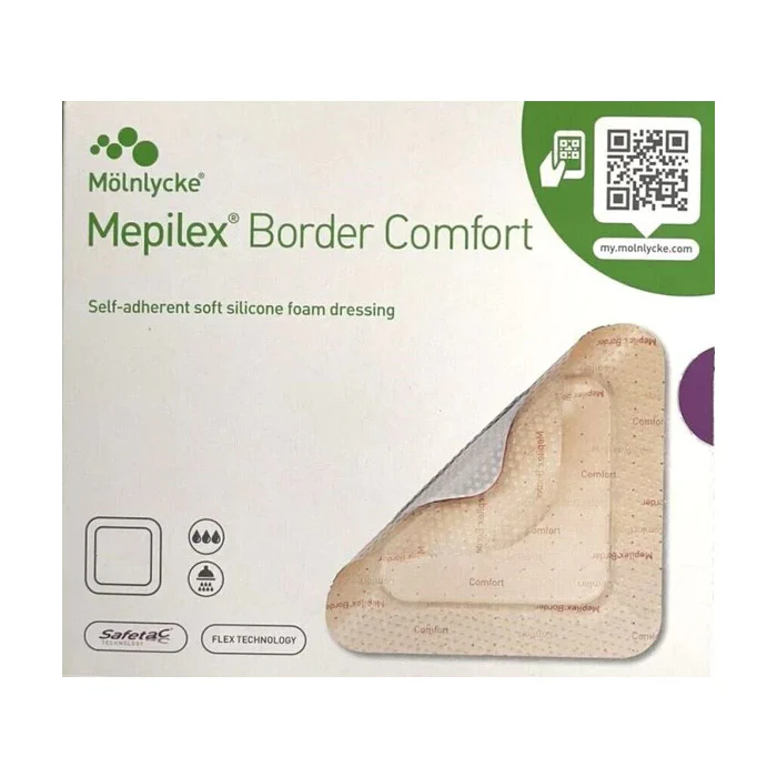 Mepilex Border Comfort Dressing - 10cm x 30cm (10 Pack)