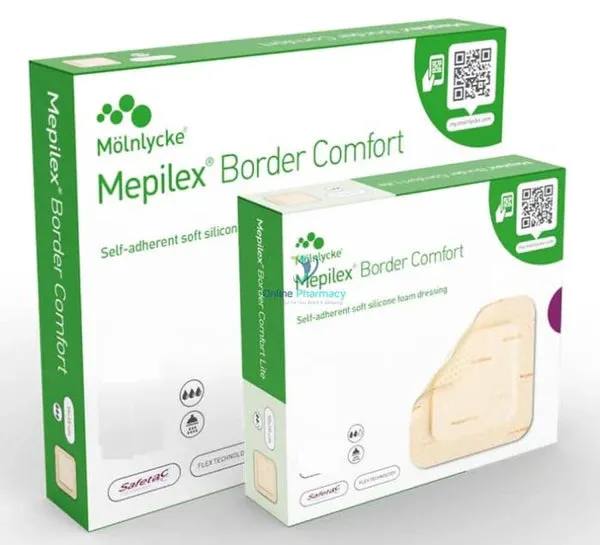 Mepilex Border Comfort Lite Dressing - 15cm x 15cm (10 Pack) - Image 2