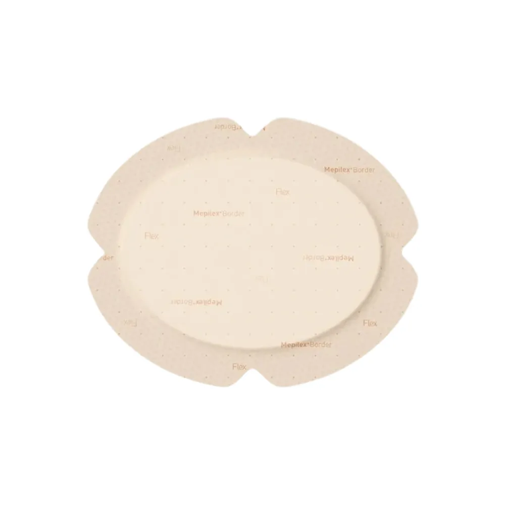 Mepilex Border Flex Oval Dressing 13x16cm - 5 pack - Image 2
