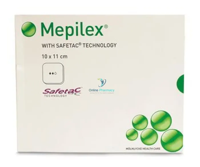 Mepilex Dressing 10cm x 11cm - 5 Pack