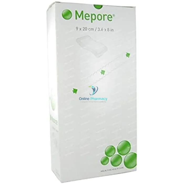 Mepore Adhesive Wound Dressing - 9cm x 20cm (30 Pack)