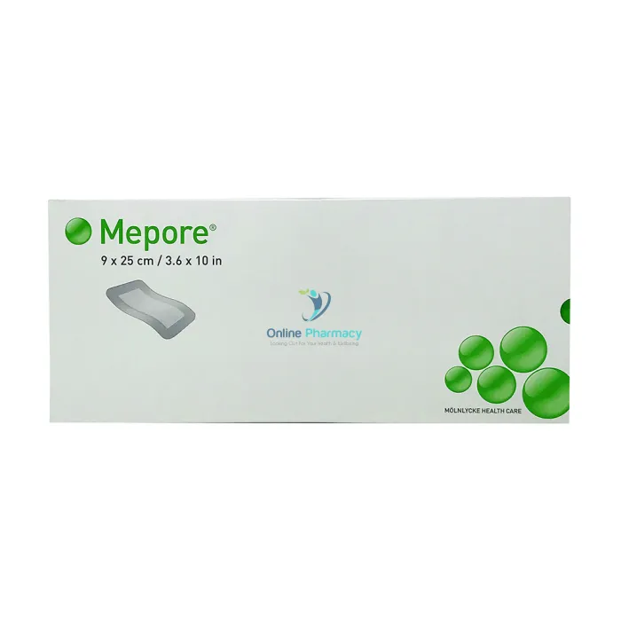 Mepore Adhesive Wound Dressing - 9cm x 25cm (30 Pack)