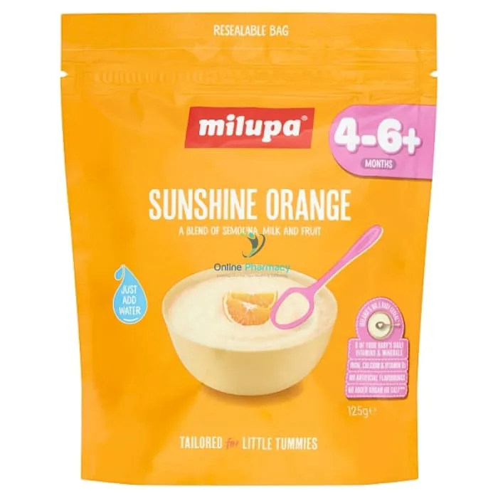 Milupa Sunshine Orange Cereal - 5 x 125g