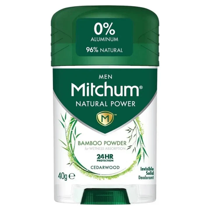 Mitchum Men Natural Power Cedarwood - 40G