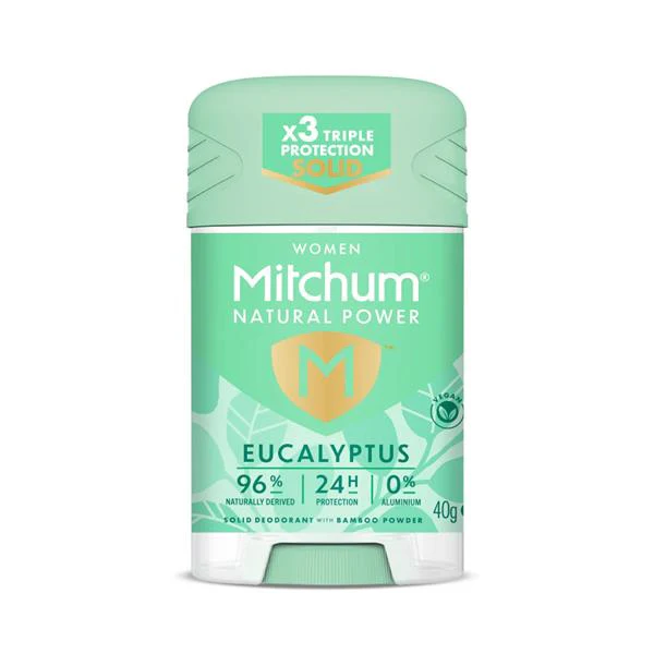 Mitchum Natural Power Eucalyptus Deodorant - 40G