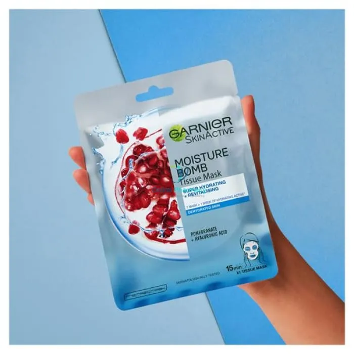 Garnier Moisture Bomb Mask Blue
