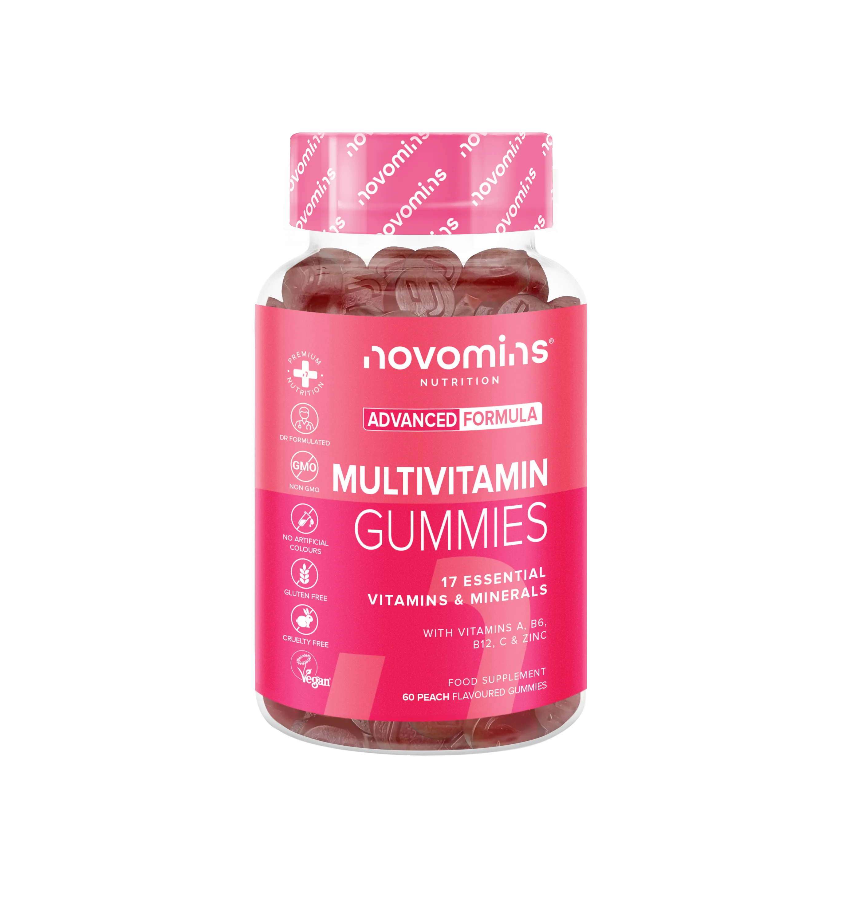 Novomins Multivitamin Gummies - 60 Pack