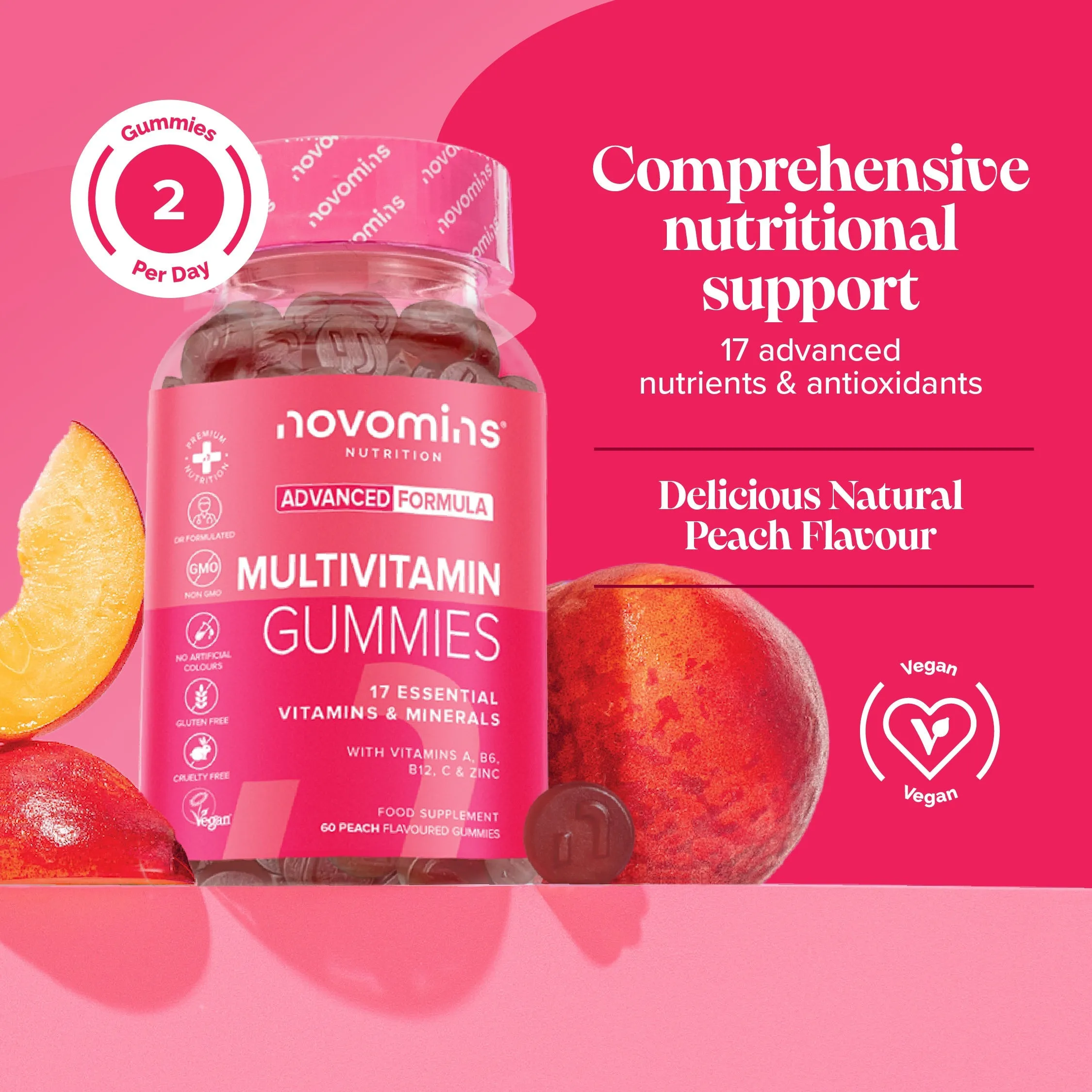 Novomins Multivitamin Gummies - 60 Pack - Image 2