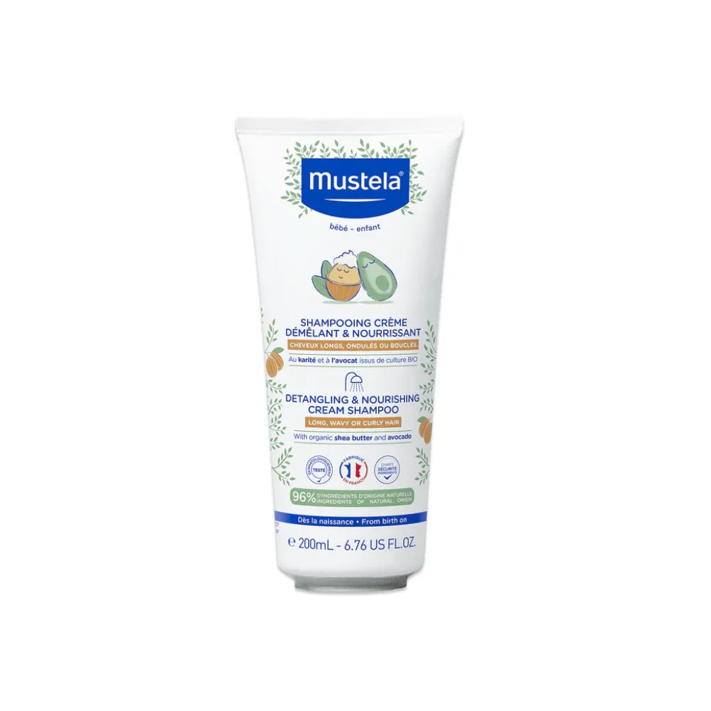 Mustela Capillaire Detangling & Nourishing Shampoo 200ml