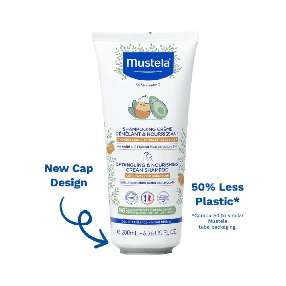 Mustela Capillaire Detangling & Nourishing Shampoo 200ml - Image 2